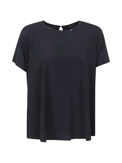 Fabiana Filippi Embellishment Blouse In Blue