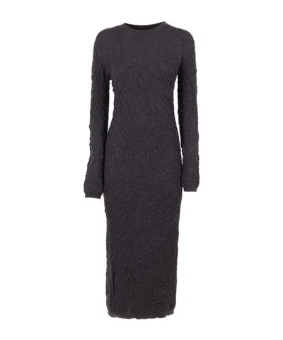 FABIANA FILIPPI FABIANA FILIPPI EMBOSSED-FINISH KNITTED DRESS