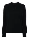 Fabiana Filippi Sequin-embellished Sweater In Blue
