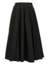 Fabiana Filippi Longuette Skirt With Beaded Embroidery Detail