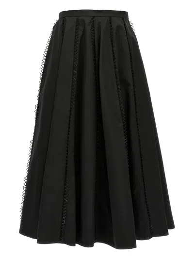 FABIANA FILIPPI EMBROIDERY SKIRT