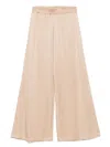 Fabiana Filippi Enver Satin Wide Jogging Trousers