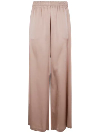 Fabiana Filippi Enver Satin Wide Jogging Trousers In Neutral