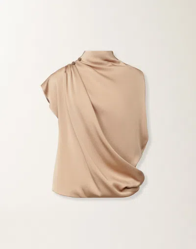 FABIANA FILIPPI ENVERS SATIN TOP