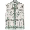 Fabiana Filippi Loose Fit Sleeveless Silk Twill Shirt