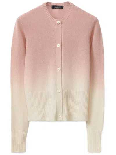 Fabiana Filippi Faded Cardigan In Pink