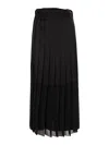 FABIANA FILIPPI LONG PLEATED SKIRT