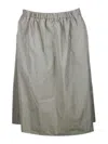 Shop Fabiana Filippi Skirt In Gris
