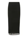 Fabiana Filippi Pleated Skirt In Black