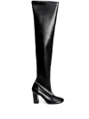 Fabiana Filippi Eco Leather High Boots In Schwarz