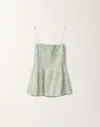 Fabiana Filippi Fil Coupé Knitted Top In Aquagreen
