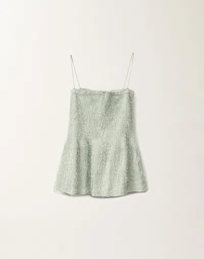 Fabiana Filippi Fil Coupé Knitted Top In Aquagreen