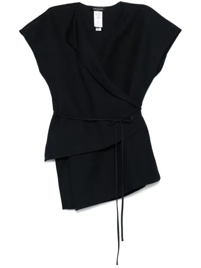 Fabiana Filippi Filo Diamante-detail Blouse In Blue