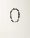 Fabiana Filippi Diamond Wire Torchon Necklace In Black
