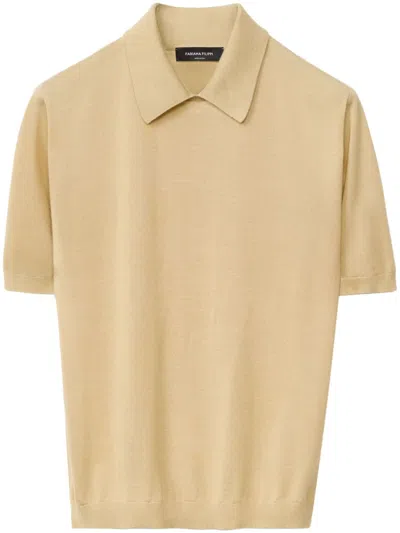 Fabiana Filippi Cashmere And Silk Sweater In Yellow