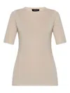 Fabiana Filippi Fine-ribbed Top