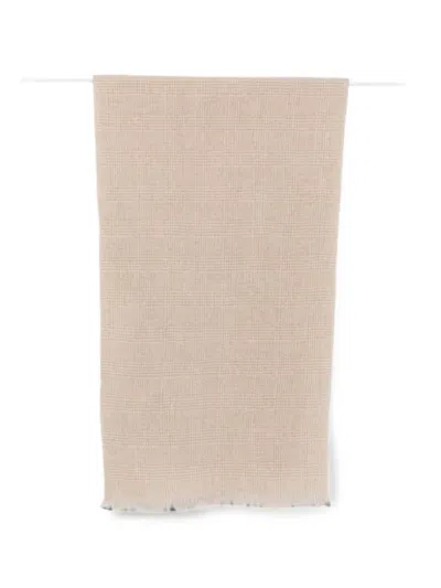 Fabiana Filippi Fine-knit Scarf In Brown