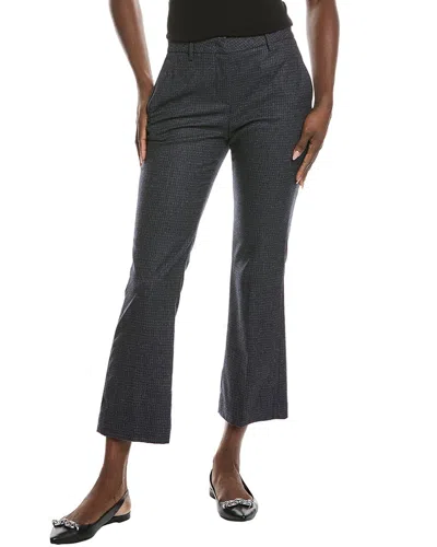 Fabiana Filippi Flare Wool-blend Pant In Black
