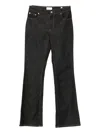 Fabiana Filippi 5-pocket Denim Trousers With Flare In Black