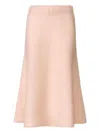 Fabiana Filippi Brushed Merino And Mohair Skirt In Pink