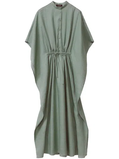 Fabiana Filippi Flared Midi Dress In Green