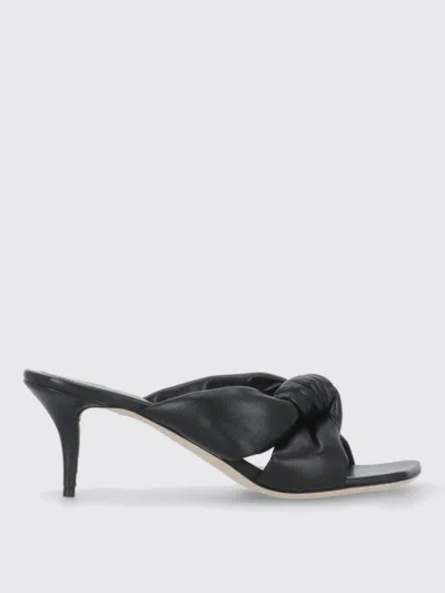FABIANA FILIPPI HEELED SANDAL FABIANA FILIPPI WOMAN COLOR BLACK,H01574002
