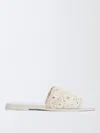 Fabiana Filippi Flat Sandals  Woman Color Mastic In Mastic