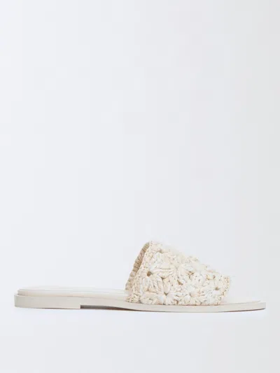 Fabiana Filippi Flat Sandals  Woman Color Mastic
