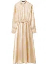 Fabiana Filippi Floral-print Dress In Pink
