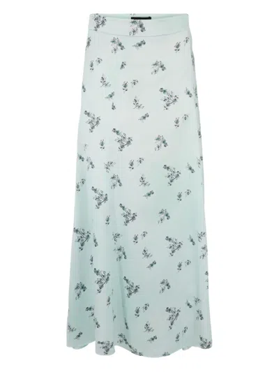 Fabiana Filippi Floral-print Midi Skirt