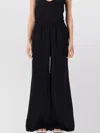 Fabiana Filippi Flowing Wide-leg Trousers Side Pockets