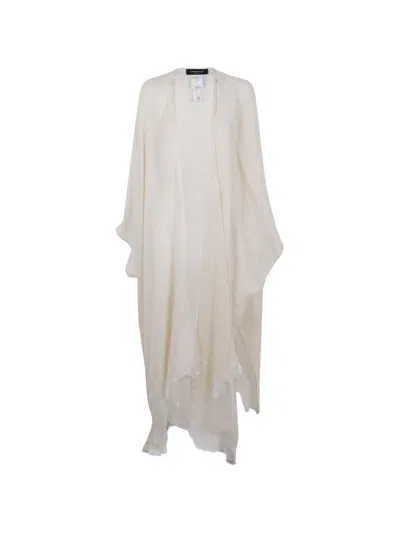 Fabiana Filippi Frayed Knitwear In Neutral