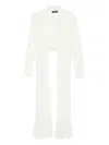 Fabiana Filippi Fringe-detail Open-front Cardigan In White