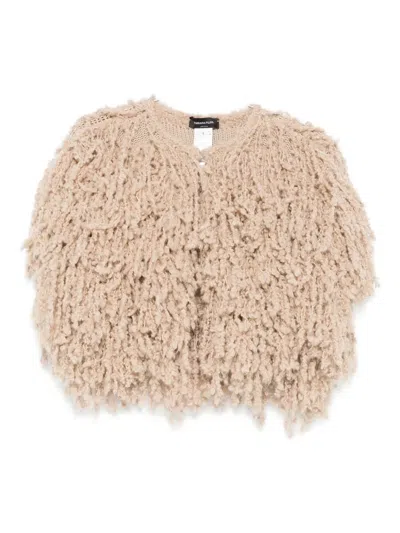 Fabiana Filippi Fringe-trimmed Cardigan In Neutral