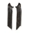 Fabiana Filippi Fringed Cuff Earrings In Schwarz