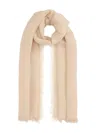 Fabiana Filippi Fringed Scarf In Neutrals
