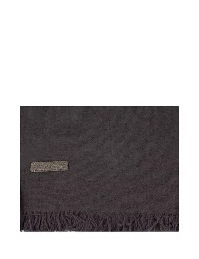 Fabiana Filippi Fringed Scarf In Pepe