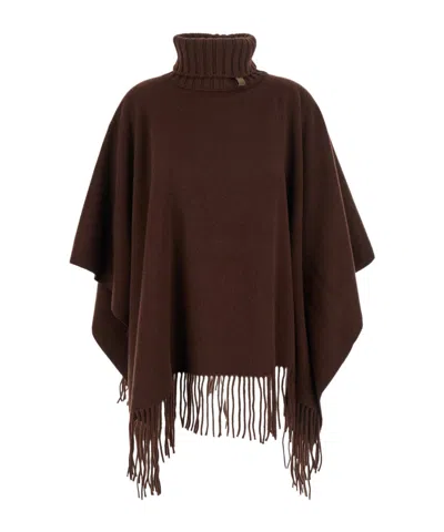 Fabiana Filippi Fringed Sweater In Multi