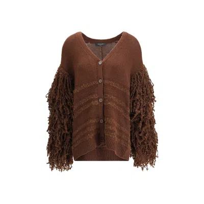 FABIANA FILIPPI FRINGES CARDIGAN