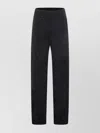 Fabiana Filippi Full Length Trousers With Elastic Waistband And Sequins In Black