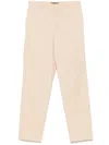 Fabiana Filippi Gabardine-weave Trousers In 中性色