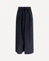Fabiana Filippi Midi Skirt Tailored Elasticated Waistband In Black