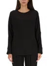 Fabiana Filippi Women's Crepe Tops In Black