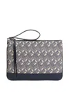 Fabiana Filippi Geometric-pattern Mini Bag In Blue