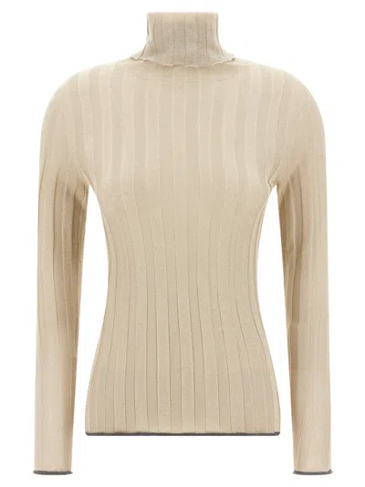 FABIANA FILIPPI GOLD LUREX SWEATER