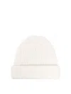 Fabiana Filippi Ribbed-knit Beanie In Beige
