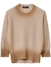 Fabiana Filippi Gradient-effect Sweater In Neutrals