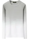 Fabiana Filippi Gradient-effect T-shirt In Grey