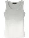 Fabiana Filippi Gradient-effect Tank Top In Grey