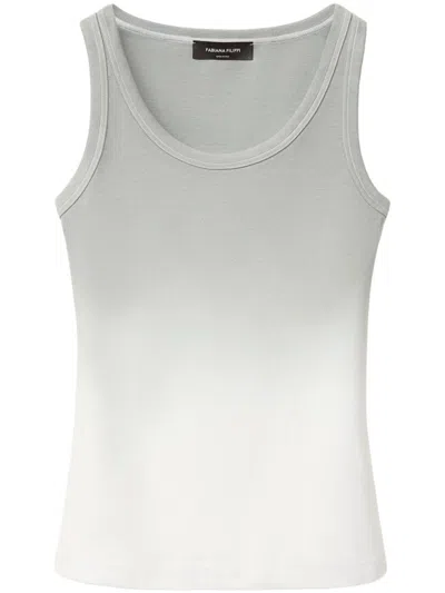 Fabiana Filippi Gradient-effect Tank Top In Grey
